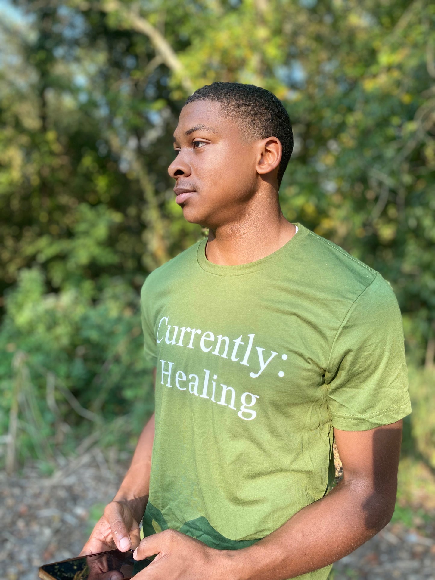 Currently Healing Tee (Olive)